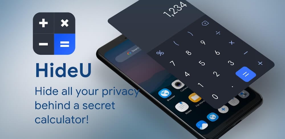 HideU: Calculator Lock v2.3.6 MOD APK (Premium Unlocked)