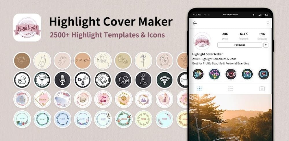 Highlight Cover Maker v2.6.7 MOD APK (VIP Unlocked)