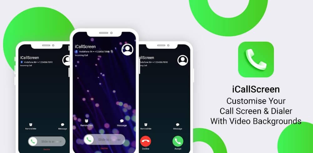 iCallScreen v2.7.4 MOD APK (Premium Unlocked)