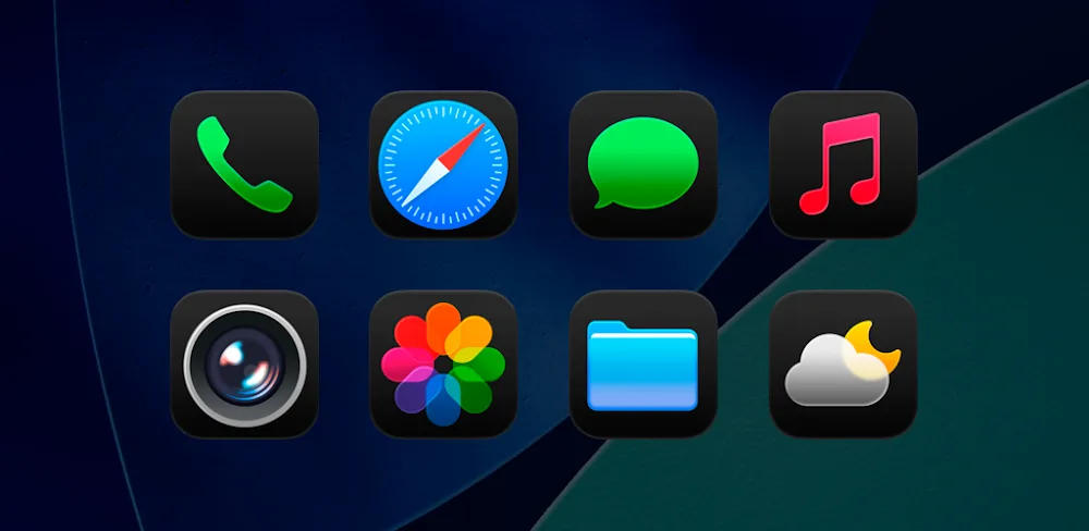 iLiquidDark – Icon Pack v0.3.0 APK (Full Version)