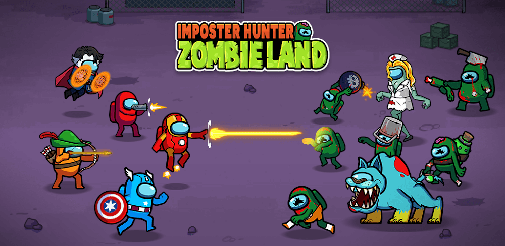 Impostor vs Zombie 2 v1.1.6 MOD APK (Unlimited Gold/Crystal/Dumb Enemy)