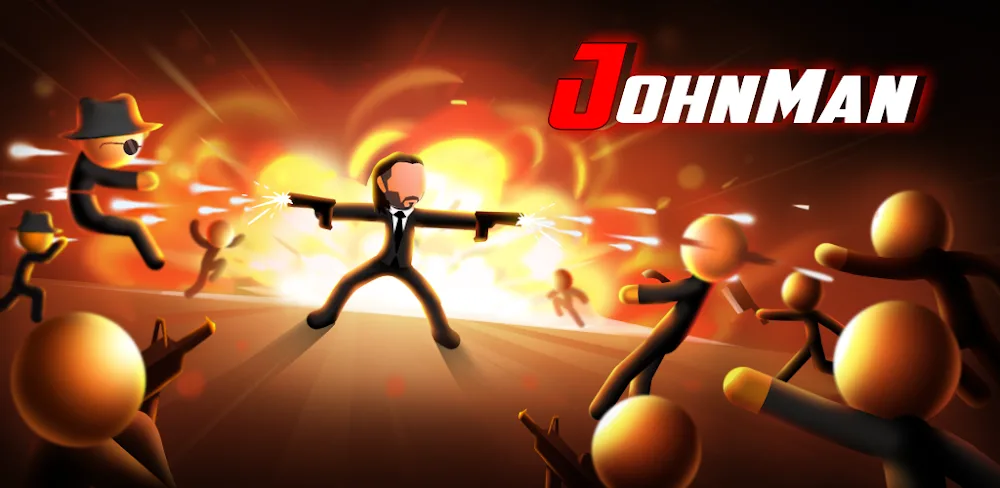 JohnMan v1.4.4 MOD APK (Unlimited Diamonds, Gold)
