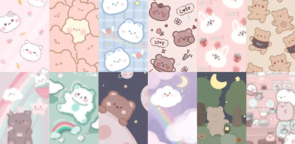 Kawaii Aesthetic Wallpaper v3.1.2 MOD APK (Premium Unlocked)