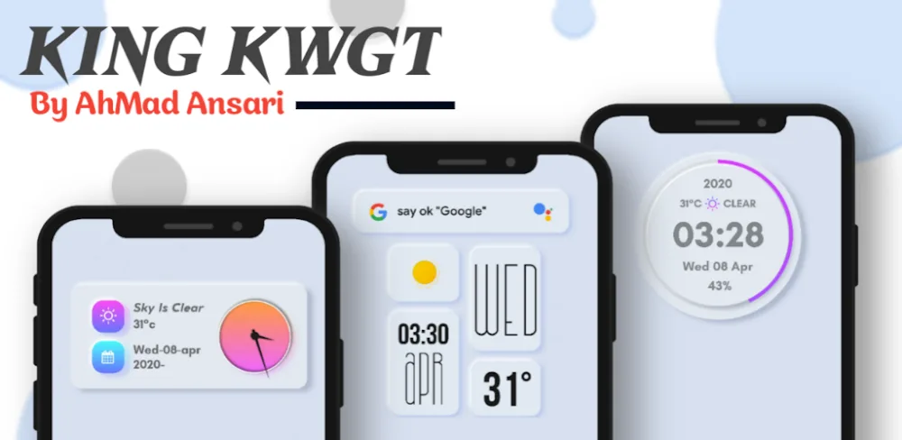 KinG KWGT v15.0 APK (Full Version)