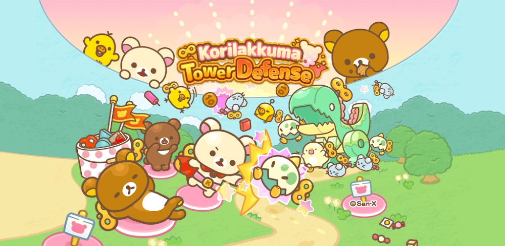 Korilakkuma Tower Defense v6.3.4 MOD APK (Menu, Damage, Free Build)