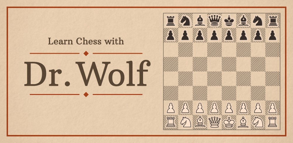 Dr. Wolf: Learn Chess v1.52.1 MOD APK (Unlocked)
