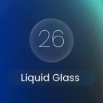 Liquid Glass 26 Round Icons v1.6 APK (Full Version)