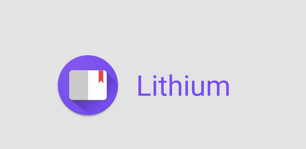 Lithium: EPUB Reader v0.24.6.1 MOD APK (Premium Unlocked)