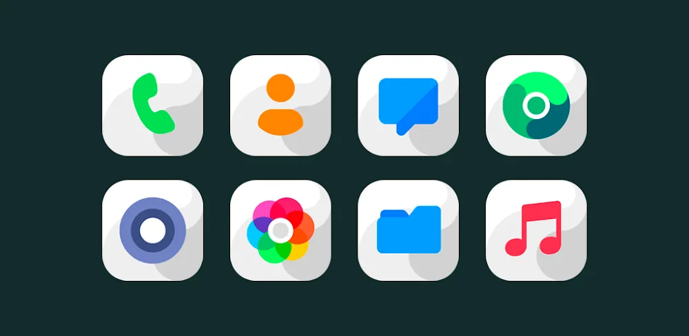 Maahes White – Icon Pack v6.8 APK (Full Version)