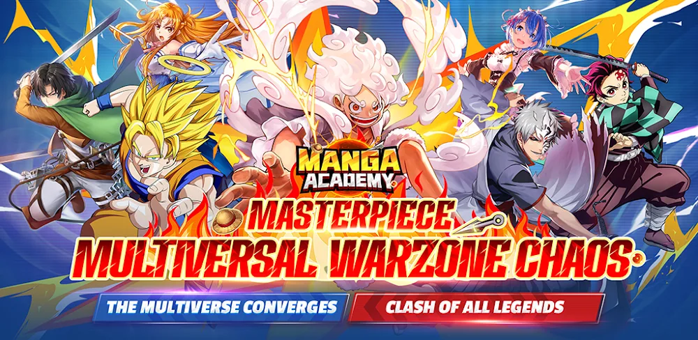 Manga Academy: Multiverse v3.1.0.54539 MOD APK (Menu, Damage & Defense Multiplier)