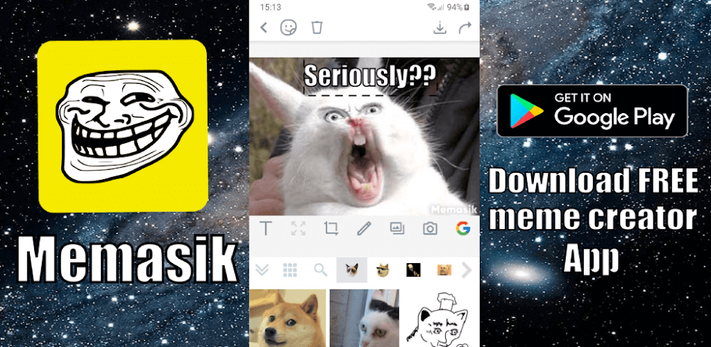 Memasik – Meme Maker v7.0.0 MOD APK (Premium Unlocked)