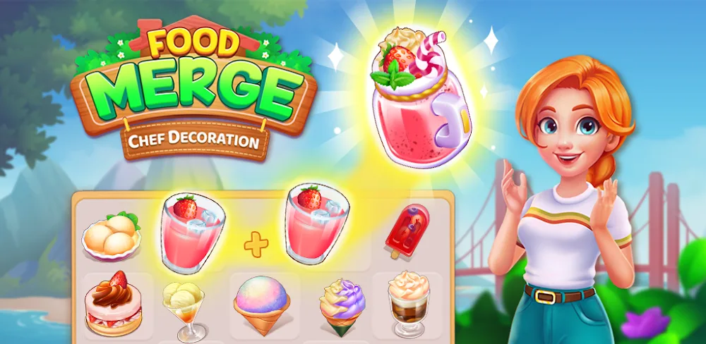 Merge Food v1.0.23 MOD APK (Free Shopping)