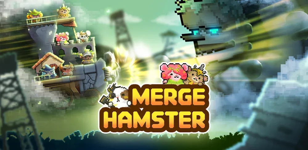 MERGE HAMSTER v1.1.5 MOD APK (Damage, God Mode, Unlimited Currency)