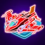 Merge Planes Neon Game Idle v1.0.37 MOD APK (Free Shopping)