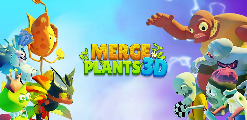 Merge Plants 3D v1.0.22 MOD APK (Unlimited Money, No Ads)