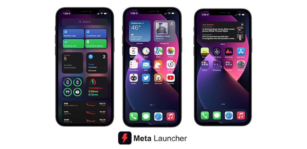 Meta Launcher v49 MOD APK (Full Paid, Removed ADS)