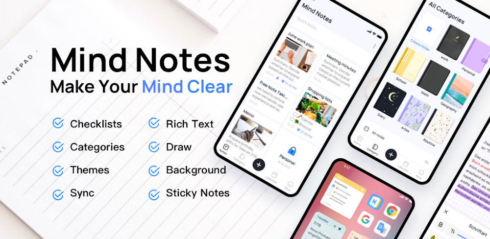 Mind Notes v1.0.98.1210 MOD APK (Premium Unlocked)