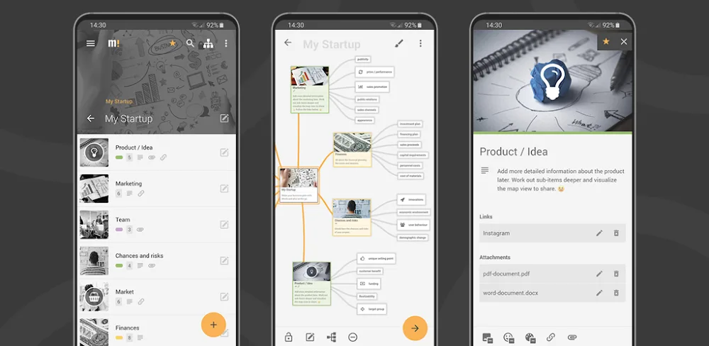 Mindz – Mind Map & Lists Pro v1.4.23 APK (Full Version)