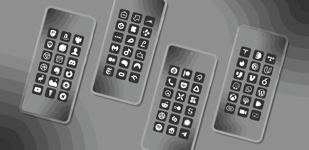 MiUi 13 Dark – Icon Pack MOD APK v7.9.5 (Paid, Optimized)