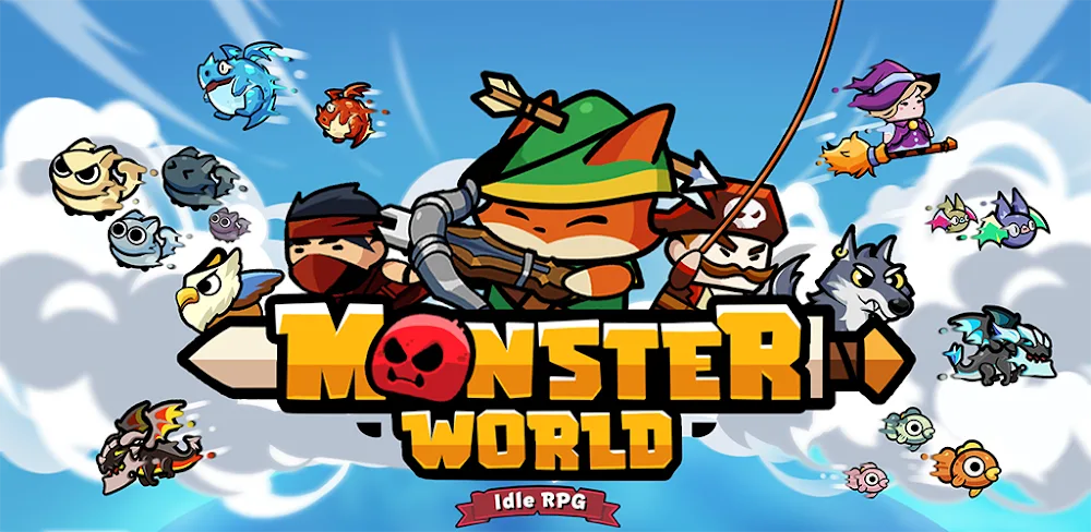 Monster World v1.0.10.01.09 MOD APK (Gold, Gems Muliplier)