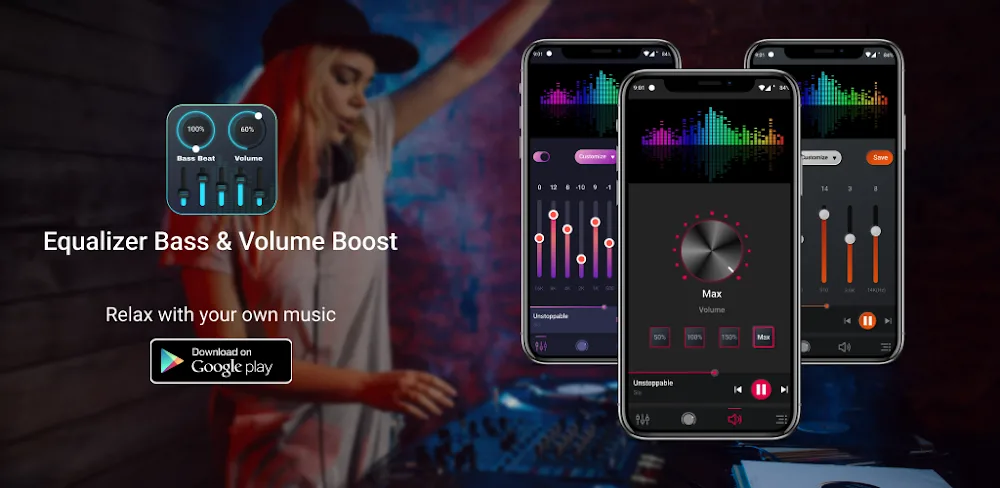 Music Equalizer – Bass Booster v3.0.3 MOD APK (Premium Unlocked)