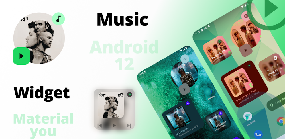 Music Widget v3.04a MOD APK (Premium Unlocked)