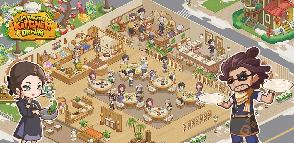 My Private Kitchen Dream v1.6.3 MOD APK (Menu, Money, No Ads)