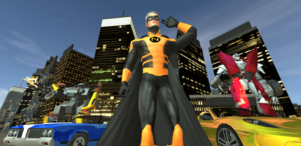 Naxeex Superhero v2.6.7.4 MOD APK (Unlimited Upgrade)