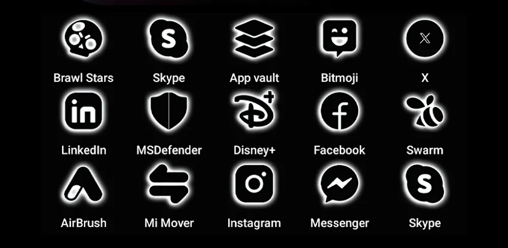 Neon-W Icon Pack v2.3 APK (Full Version)