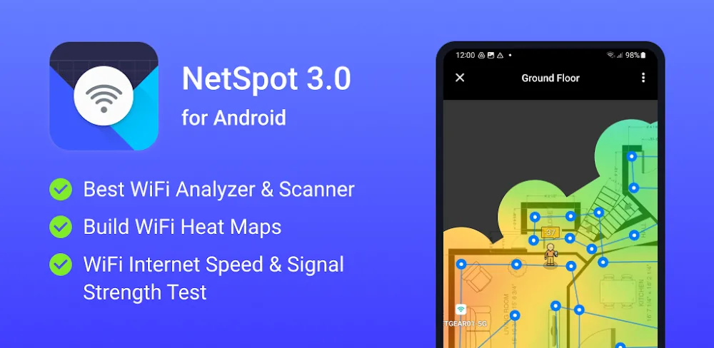 NetSpot v4.0.34 MOD APK (Premium Unlocked)