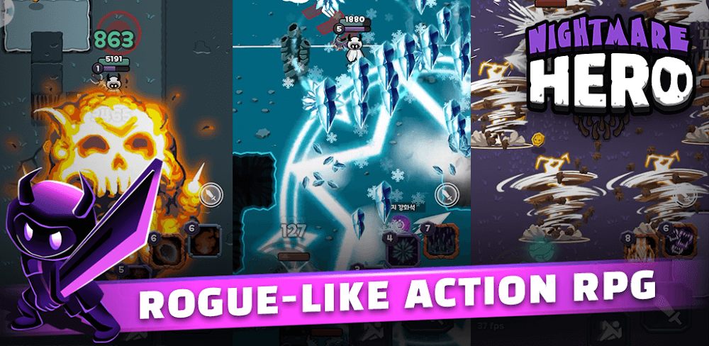 Nightmare Hero v0.9.01 MOD APK (Damage/Defense Multiplier, God Mode)