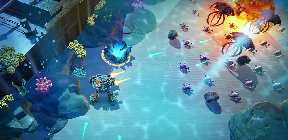 Ocean Keeper: Dome Survival v1.0.6 MOD APK (Menu, Unlimited Resources)