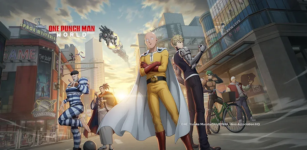 One Punch Man World v1.2.0 MOD APK (Damage & Defense Multipliers, God Mode)