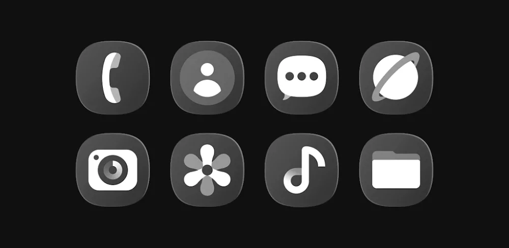 OneGlass 7 – Icon Pack v1.1.0 APK (Full Version)