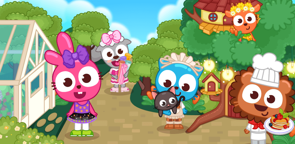 Papo Town: Forest Friends v1.3.0 MOD APK (Unlock All Content)