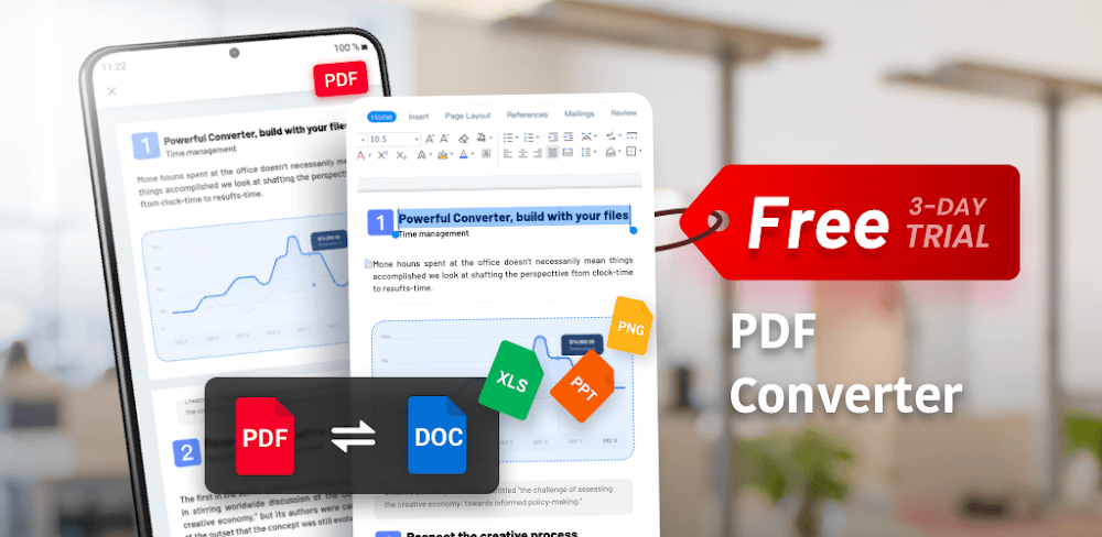 PDF Converter Pro v2.2.2 MOD APK (Premium Unlocked)