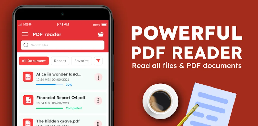 EasyPDF – All PDF Reader v2.5.1 MOD APK (Premium Unlocked)