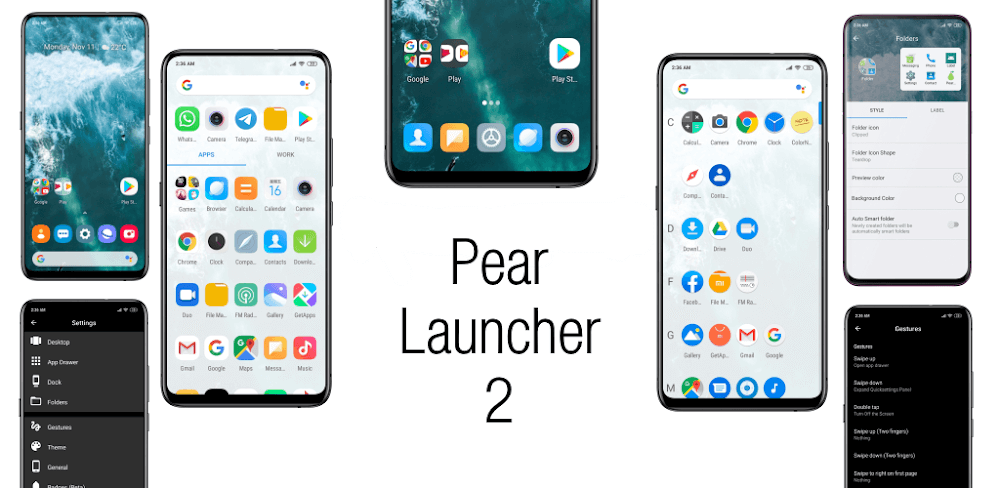 Pear Launcher Pro v3.8.2 APK (Full, Premium)
