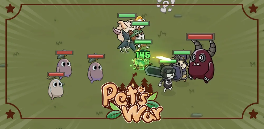 Pet’s War : Idle v1.1.10 MOD APK (Damage Multiplier, God Mode, Currency)