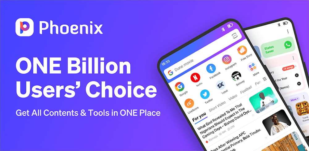 Phoenix Browser v20.2.4.6260 MOD APK (Premium Unlocked)