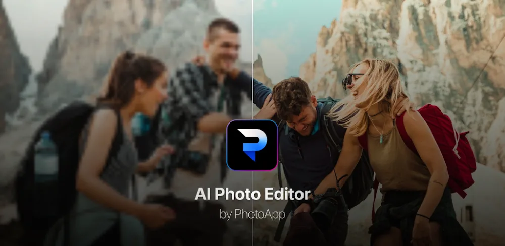 PhotoApp – AI Photo Enhancer v2.9.6 MOD APK (Premium Unlocked)