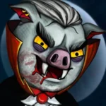 Pigs Wars: Vampire Blood Moon v1.3.03 MOD APK (Menu, God Mode)