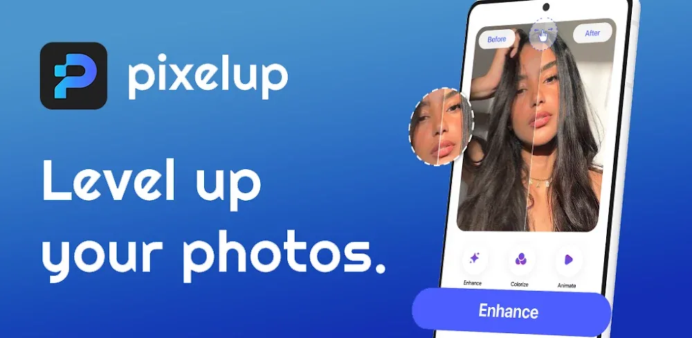 Pixelup – AI Photo Enhancer v2.0.0 MOD APK (Premium Unlocked)