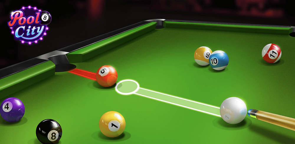 Pooking – Billiards City v3.0.93 MOD APK (Long Line)