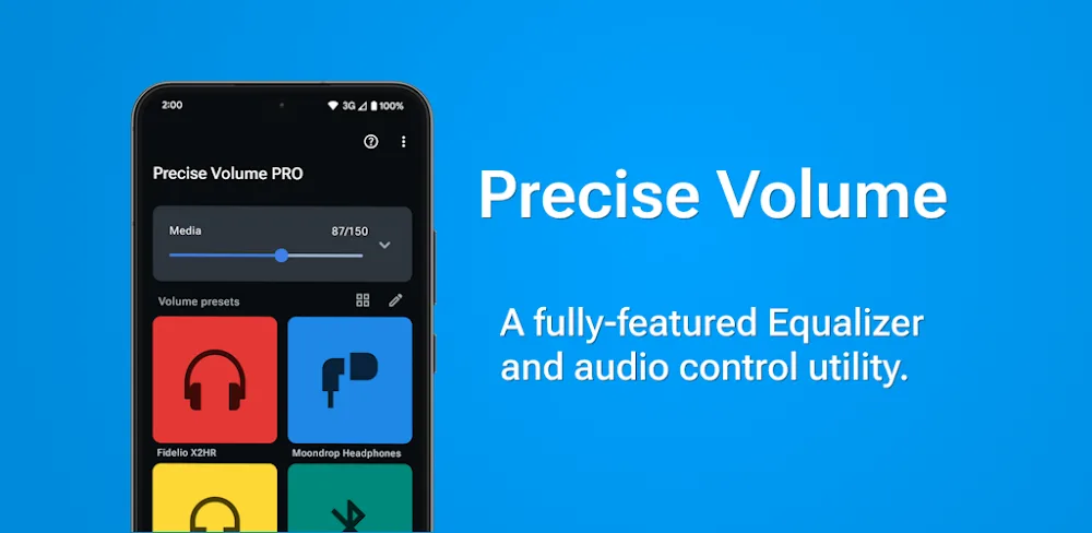 Precise Volume v2.0.0-beta-17 MOD APK (Premium Unlocked)