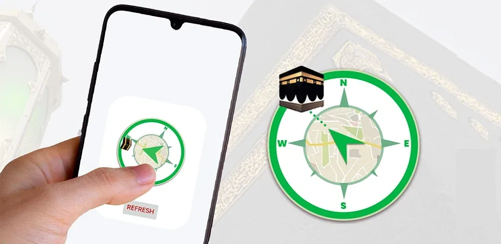 Qibla Finder v1.5.10 MOD APK (Premium Unlocked)