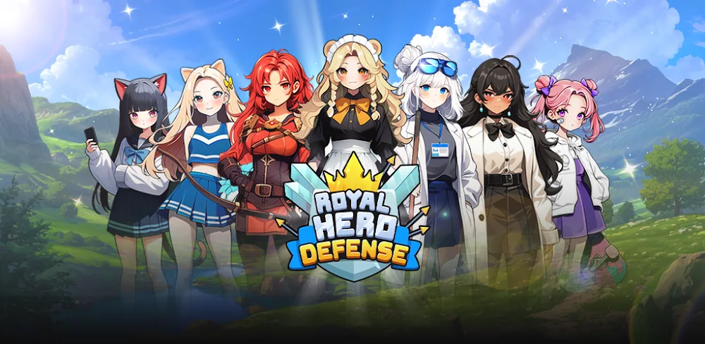 RoyalHeroDefense v1.0.27 MOD APK (Menu, Free Purchase, No Castle Damage)