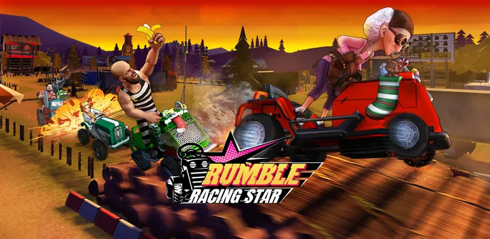 Rumble Racing Star v1.2.4 MOD APK (God Mod , Ghost)