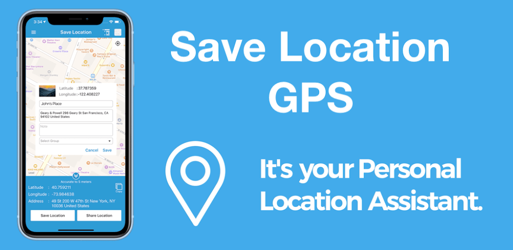 Save Location GPS v9.7 APK + MOD (Pro Unlocked)