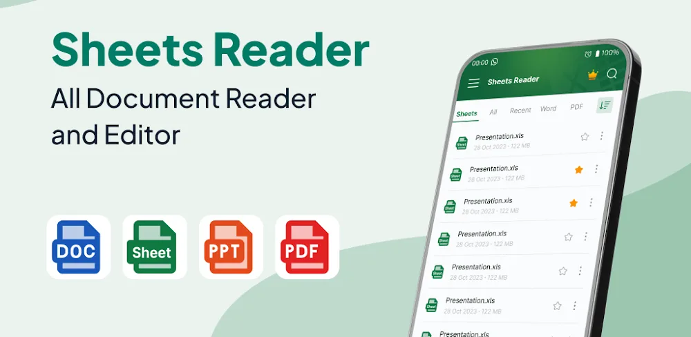 Sheets Reader v1.2.9 MOD APK (Premium Unlocked)